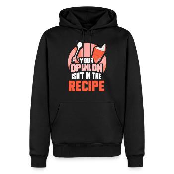 Your opinion is not included in the recipe Mama - Men’s Premium Organic Hoodie - black - Front - Nico (187cm)