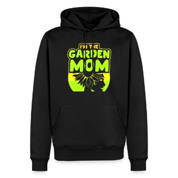 Ich Bin Die Garten Mama Gartenbau Gärtnerin Mutter - Männer Premium Bio Hoodie - Schwarz - Vorne - Nico (187cm)