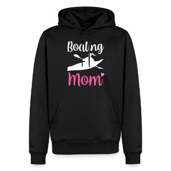 Navigation de plaisance Maman Kayak Bateau Bateau Yacht Voilier - Sweat à capuche Premium bio Homme - noir - Devant - Nico (187cm)