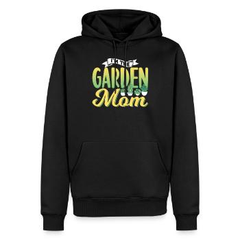 I am The Garden Mom Mother Gardener Horticulture - Men’s Premium Organic Hoodie - black - Front - Nico (187cm)