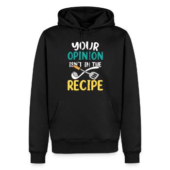 Your opinion is not included in the recipe Mama - Men’s Premium Organic Hoodie - black - Front - Nico (187cm)