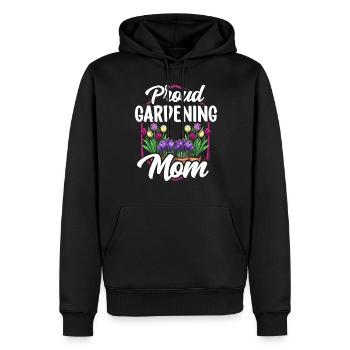 Stolze Gartenbau Mama Gärtnerin Garten Mutter - Männer Premium Bio Hoodie - Schwarz - Vorne - Nico (187cm)