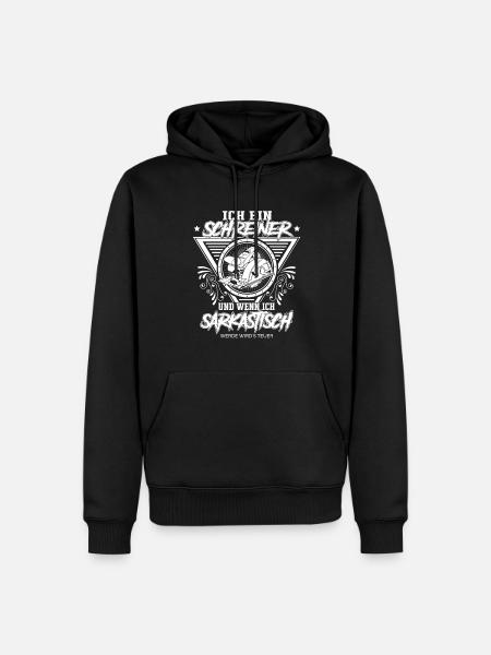 Schreiner Geschenkideen - Männer Premium Bio Hoodie - Schwarz