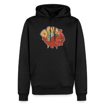 Bull and Bear Boxing Fight & Funny Stock Market - Männer Premium Bio Hoodie - Schwarz - Vorne - Nico (187cm)