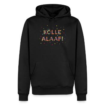 Kölle Alaaf Kölsch Carnaval de Cologne Carnaval de Cologne - Sweat à capuche Premium bio Homme - noir - Devant - Nico (187cm)