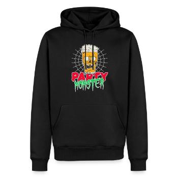 Party Monster Halloween - Männer Premium Bio Hoodie - Schwarz - Vorne - Nico (187cm)