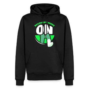 Erholung Modus Ein Überlebender Patient Erholen - Männer Premium Bio Hoodie - Schwarz - Vorne - Nico (187cm)