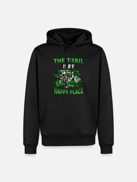 Motocross - Men’s Premium Organic Hoodie - black