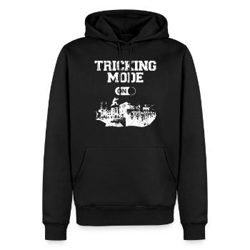 Parkour Free Running Traceur - Männer Premium Bio Hoodie - Schwarz - Vorne - Nico (187cm)