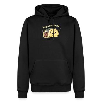 Taco Mexikanische Essen Mexico Tortilla Burrito - Männer Premium Bio Hoodie - Schwarz - Vorne - Nico (187cm)
