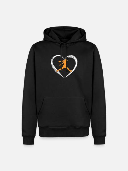 Parkour love - Men’s Premium Organic Hoodie - black