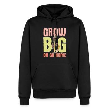 Landschaftsgärtner Hobbygärtner Gärtner - Männer Premium Bio Hoodie - Schwarz - Vorne - Nico (187cm)