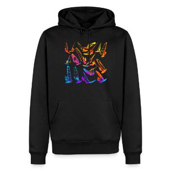 Windsurfen Windsurfer Windsurfing - Männer Premium Bio Hoodie - Schwarz - Vorne - Nico (187cm)