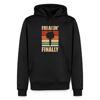 Freakin' Endlich Hauseigentümer Einweihungsparty - Männer Premium Bio Hoodie - Schwarz - Vorne - Nico (187cm)