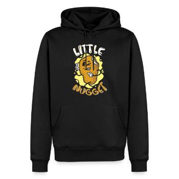 Little Nugget Nuggies Tendies Chicken Nugget - Männer Premium Bio Hoodie - Schwarz - Vorne - Nico (187cm)