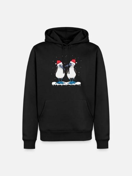 Seabirds Blue-footed - Men’s Premium Organic Hoodie - black