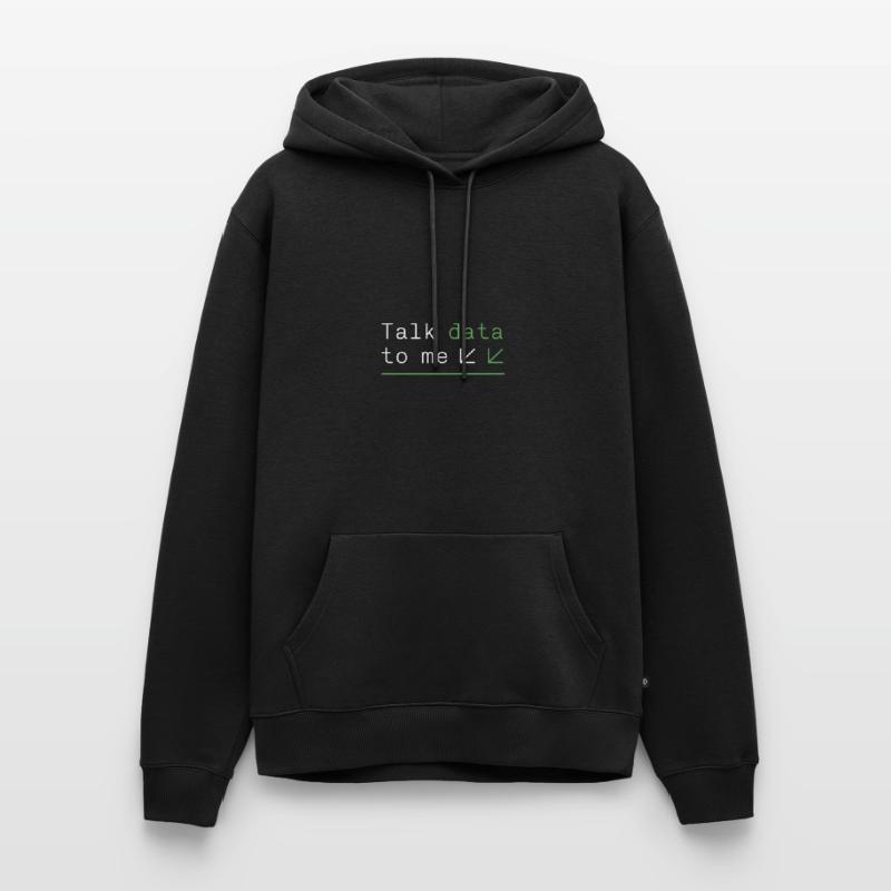 Programmierer - talk data to me Männer Premium Bio Hoodie