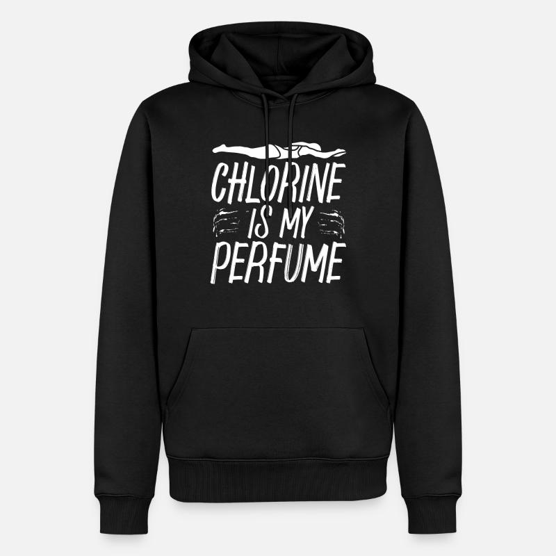 Nageur Nageant Dicton - Sweat à capuche Premium bio Homme - noir