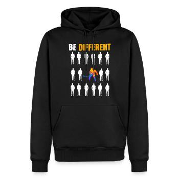 Eishockey Eishockeyspieler Lustiges Geschenk - Männer Premium Bio Hoodie - Schwarz - Vorne - Nico (187cm)