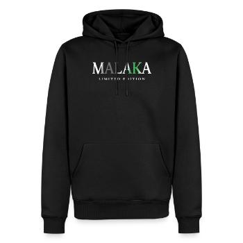 Malaka Grèce Ouzo Grec Cadeau Kos - Sweat à capuche Premium bio Homme - noir - Devant - Nico (187cm)