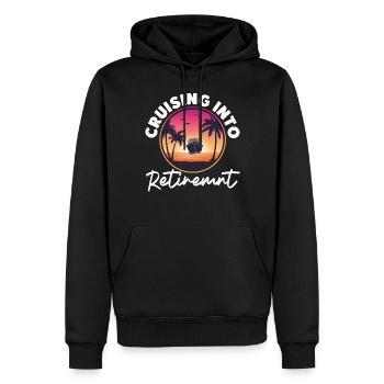 Cruise Ship Vacation Retired - Männer Premium Bio Hoodie - Schwarz - Vorne - Nico (187cm)