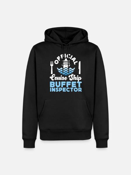 Cruise Ship Vacation Official - Men’s Premium Organic Hoodie - black
