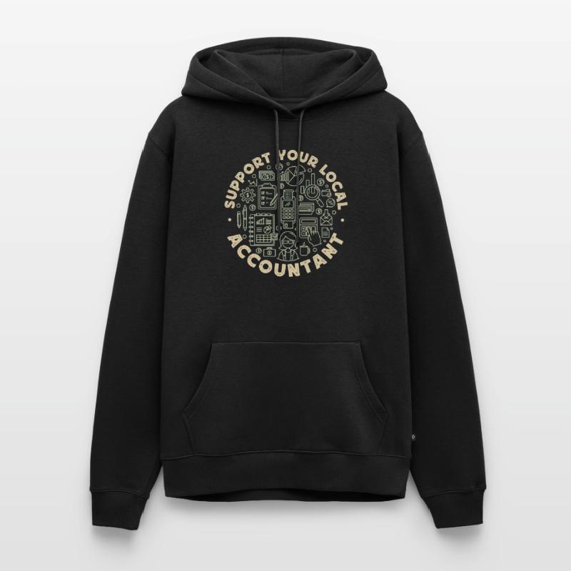 Comptable Comptable Comptable Sweat à capuche Premium bio Homme
