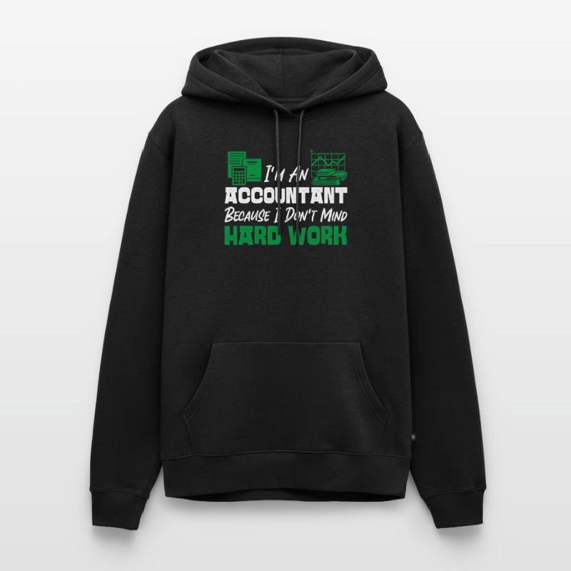 Comptable Comptable Comptable Sweat à capuche Premium bio Homme