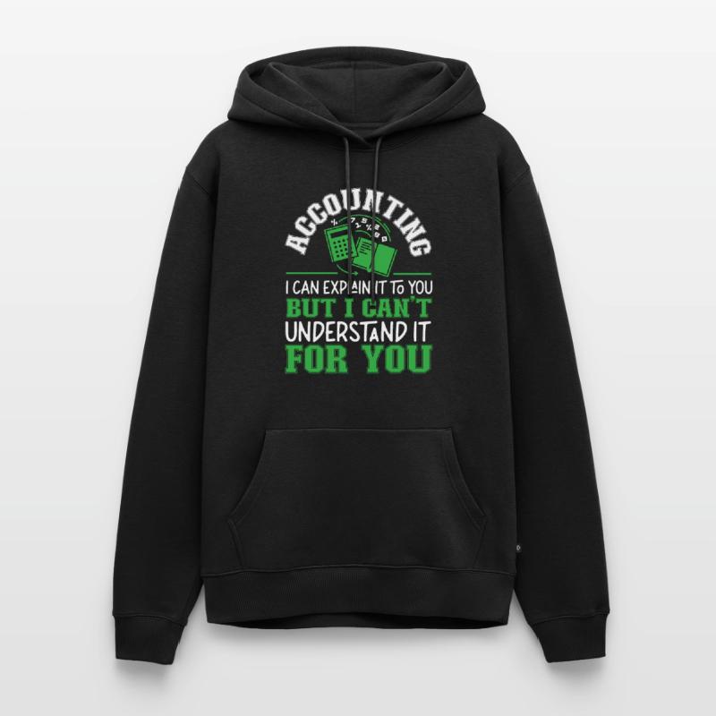 Comptable Comptable Comptable Sweat à capuche Premium bio Homme