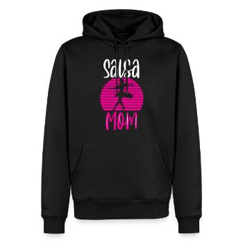 Salsa Mama Tänzer Tanzen Tanz Hobby - Männer Premium Bio Hoodie - Schwarz - Vorne - Nico (187cm)