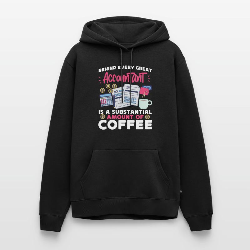 Comptable Comptable Comptable Sweat à capuche Premium bio Homme