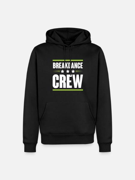 Breakdance Crew - Men’s Premium Organic Hoodie - black