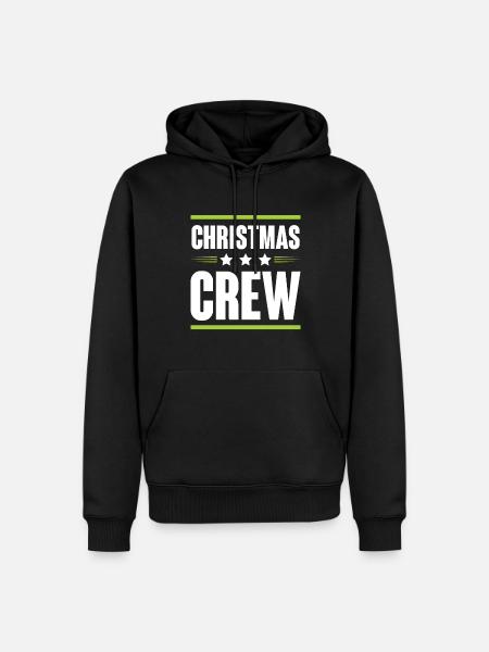 Christmas Crew - Men’s Premium Organic Hoodie - black