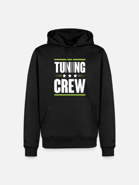 Tuning Crew - Men’s Premium Organic Hoodie - black