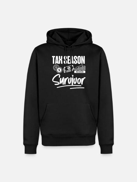 Comptable Comptable Comptable - Sweat à capuche Premium bio Homme - noir