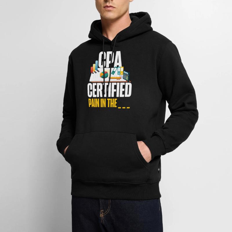 Comptable Comptable Comptable Sweat à capuche Premium bio Homme