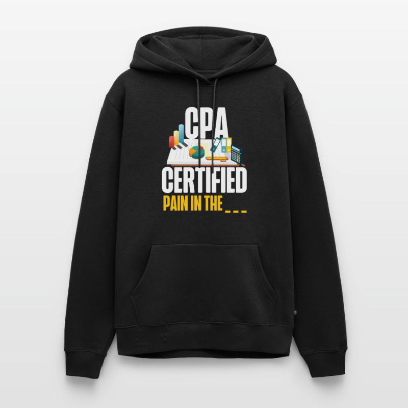 Comptable Comptable Comptable Sweat à capuche Premium bio Homme
