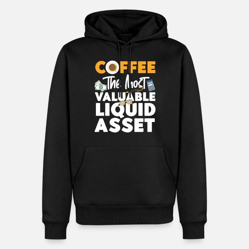 Comptable Comptable Comptable - Sweat à capuche Premium bio Homme - noir