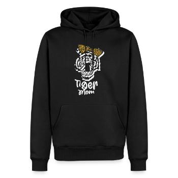 Tiger Mom Tiger Whisperer Wildlife Fête des mères - Sweat à capuche Premium bio Homme - noir - Devant - Nico (187cm)