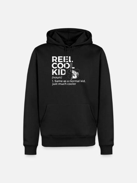 Pêche à la ligne Pêche - Sweat à capuche Premium bio Homme - noir