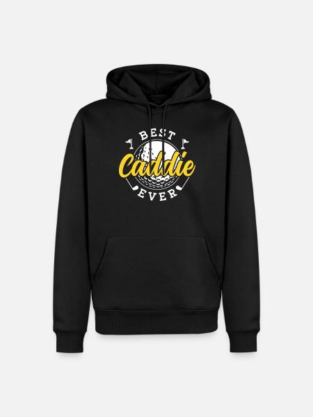Meilleur golfeur de golf - Sweat à capuche Premium bio Homme - noir