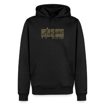 Génial depuis 1963 Anniversaire Vintage Cadeaux - Sweat à capuche Premium bio Homme - noir - Devant - Nico (187cm)