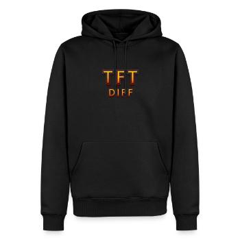 tft diff Tilter tilted gaming - Männer Premium Bio Hoodie - Schwarz - Vorne - Nico (187cm)