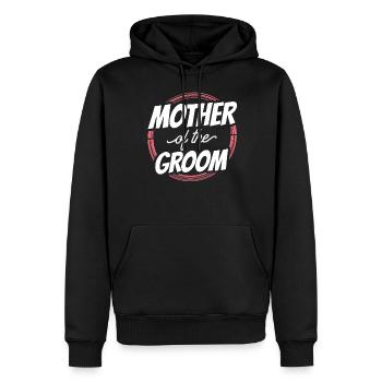 Groom’s Mother Wedding Groom Party - Sweat à capuche Premium bio Homme - noir - Devant - Nico (187cm)