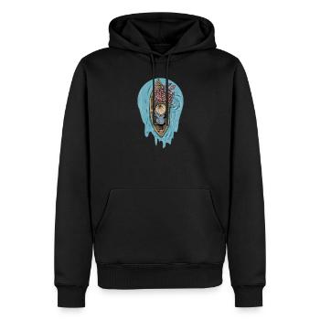 Vietnam I Saigon Scooter Pho Bo Motif de voyage pour - Sweat à capuche Premium bio Homme - noir - Devant - Nico (187cm)