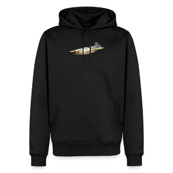 Drag Boat Racing I Drag Boat Driver Speedboat - Männer Premium Bio Hoodie - Schwarz - Vorne - Nico (187cm)