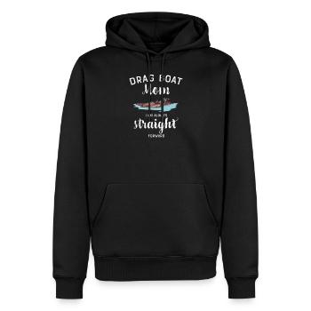 Drag Boat Racing I Drag Boat Driver Speedboat - Männer Premium Bio Hoodie - Schwarz - Vorne - Nico (187cm)