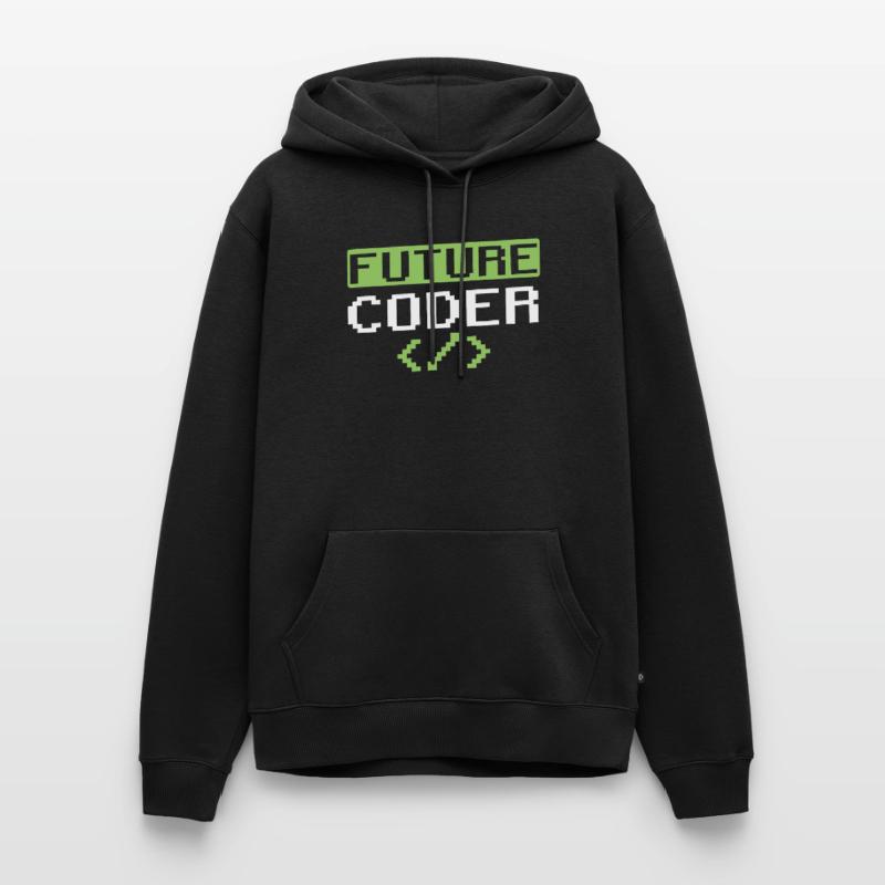 Future Coder Coding Programmer Code Men’s Premium Organic Hoodie