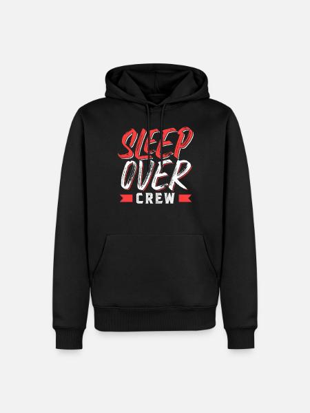 Nuit d’équipe Soirée - Sweat à capuche Premium bio Homme - noir