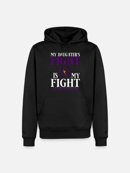 Epilepsy Convulsive disease Epileptic seizure - Men’s Premium Organic Hoodie - black